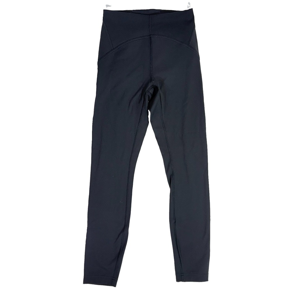 Lululemon InStill High-Rise Tight 25" Black Size 4 SmoothCover Legging Excellent